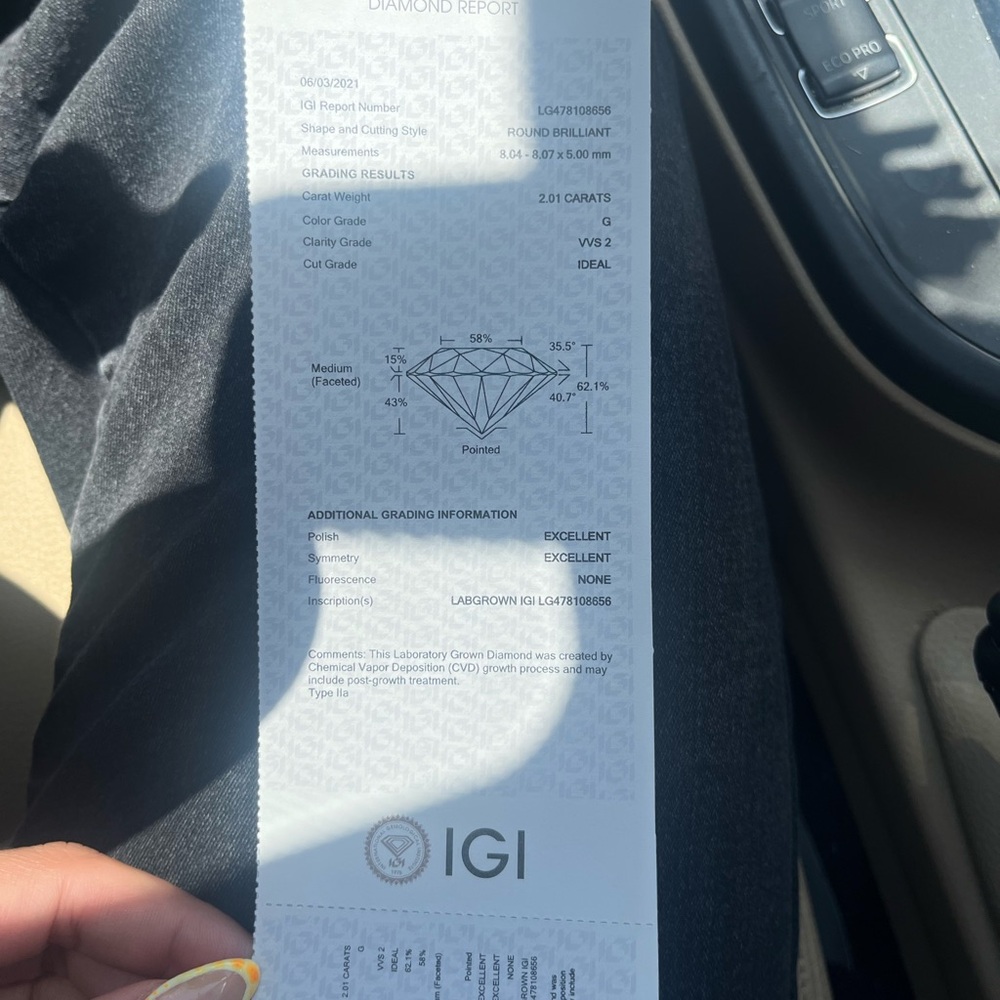IGI Diamond Report
